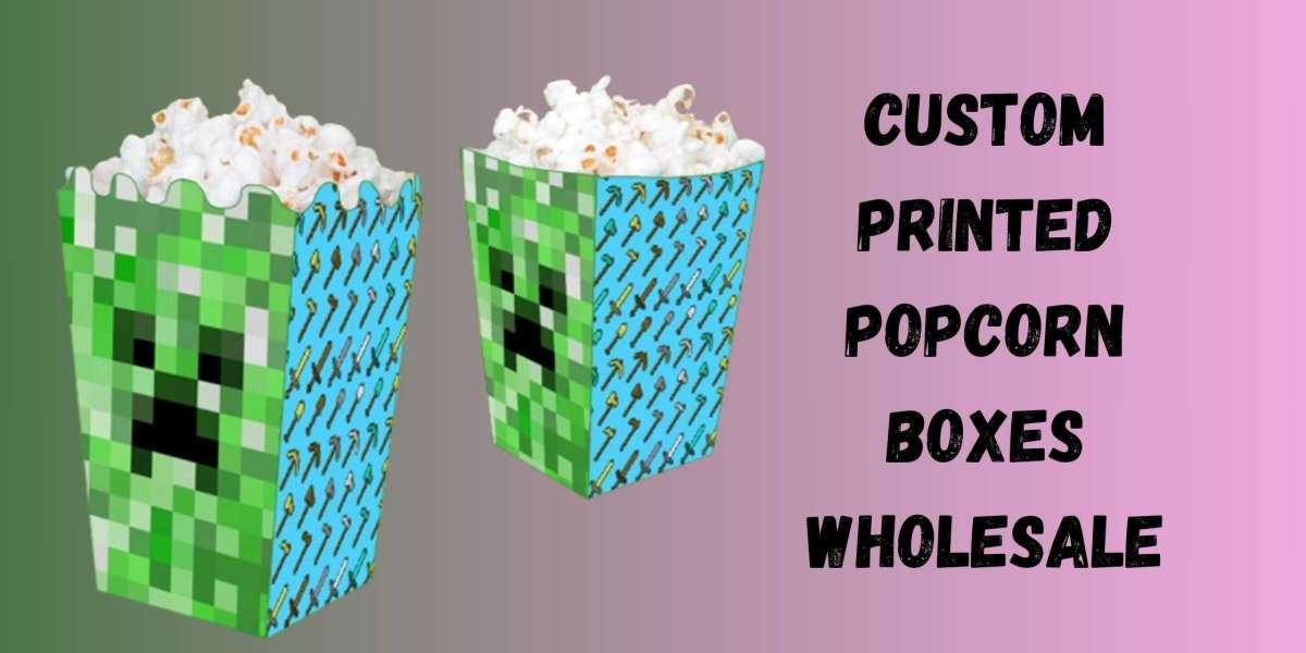 Charming Your Customers with Custom Printed Popcorn Boxes