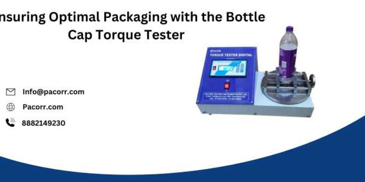 Bottle Cap Torque Tester Ensuring Quality in Packaging at